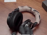 ギャラリービューアGeekria イヤーパッド QuickFit 互換性 パッド オーディオテクニカ ATH-SR9, ATH-DSR9BT, ATH-DSR7BT ヘッドホンに対応 パッド イヤー / イヤーカップ (プロテインレザー / グレー)に読み込んでビデオを見る