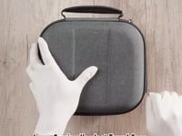 ギャラリービューアGeekria ケース Shield ヘッドホンケース 互換性 ハードケース 旅行用 ハードシェルケース ラージサイズ Over-Ear Headphones に対応 収納ポーチ付属 (Drak Grey EVA)に読み込んでビデオを見る