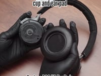 ギャラリービューアGeekria イヤーパッド Elite 互換性 パッド グアンドオルフセンBang & Olufsen Beoplay H9, H7 (Not Compatible with H9 3rd Gen, h9i) ヘッドホンに対応 パッド イヤー / イヤーカップ (ラムスキン / ブラック)に読み込んでビデオを見る