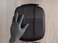 ギャラリービューアGeekria ケース 互換性 Shield ヘッドホンケース ハードケース 旅行用 ハードシェルケース ゼンハイザー Sennheiser HD820, HD800, ベイヤーダイナミック Beyerdynamic DT 1990 Pro, DT 1770 Pro に対応 収納ポーチ付属 (ブラック)に読み込んでビデオを見る