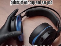 ギャラリービューアGeekria イヤーパッド Sport 互換性 パッド レイザー Razer Thresher Ultimate, Thresher 7.1, Thresher Tournament Edition ヘッドホンに対応 パッド イヤー / イヤーカップ (冷却ジェル / 黒い)に読み込んでビデオを見る