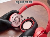 ギャラリービューアGeekria イヤーパッド QuickFit 互換性 ビーツバイドクタードレ Beats Solo Pro Wireless (A1881) ヘッドホンに対応 パッド イヤー / イヤーカップ (プロテインレザー / 象牙 )に読み込んでビデオを見る