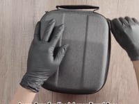 ギャラリービューアGeekria ケース Shield ヘッドホンケース 互換性 ハードケース 旅行用 ハードシェルケース ゼンハイザー Sennheiser HD820, HD800S, HD800, HD700, HD660S2, HD660S, HD650 に対応 収納ポーチ付属 (ブラック)に読み込んでビデオを見る