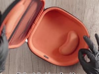 ギャラリービューアGeekria ケース Sheild ヘッドホンケース 互換性 ハードケース 旅行用 ハードシェルケース スカルキャンディ Skullcandy Riff 2, Hesh 3, Hesh Evo, Crusher ANC 2, ANC, Evo, Crusher に対応 収納ポーチ付き (黒)に読み込んでビデオを見る