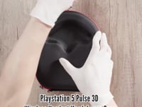 ギャラリービューアGeekria ケース Sheild ヘッドホンケース 互換性 ハードケース 旅行用 ハードシェルケース ソニー Sony PlayStation 5 PULSE 3D Wireless Headset, PlayStation Gold Wireless Headset に対応 収納ポーチ付き (マイクロファイバー)に読み込んでビデオを見る