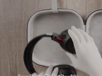 ギャラリービューアGeekria ケース Shield ヘッドホンケース 互換性 ハードケース 旅行用 ハードシェルケース スティールシリーズ SteelSeries, ロジクール Logitech, ジェイビーエル JBL, アップル Apple AirPods Max に対応 収納ポーチ付属 (ダークグレー)に読み込んでビデオを見る