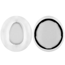 画像をギャラリービューアに読み込む, Geekria QuickFit イヤーパッド 互換性 パッド SONY MDR-10RBT, MDR-10RNC, MDR-10R ヘッドホンに対応 イヤパッド/イヤークッション/イヤーカップ ( プロテインレザー / 白い )