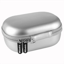 画像をギャラリービューアに読み込む, Geekria UltraShell ケース 互換性あ Beats Solo Pro, Solo3.0, Solo2.0, SoloHD ヘッドホンに対応 交換 保護 用のハードケース ハードシェルトラベルキャリングバッグ アクセサリー用のスペースがあり (シルバー)