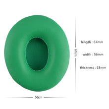 画像をギャラリービューアに読み込む, Geekria QuickFit Protein Leather 互換性 イヤーパッド SoloHD On-Ear ヘッドホンに対応 イヤパッド/イヤークッション/イヤーカップ (Green)