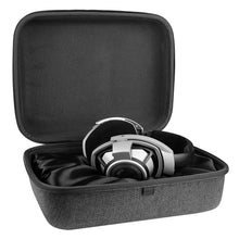 画像をギャラリービューアに読み込む, Geekria UltraShell ケース 適合 Sennheiser HD800, HD820, AKG Q701, Beyerdynamic DT990, T1, ATH W3000ANV, Hifiman HE-560 ヘッドホンに対応 交換 保護 用のハードケース ハードシェルトラベルキャリングバッグ アクセサリー用のスペースがあり