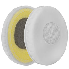 画像をギャラリービューアに読み込む, Geekria イヤーパッド QuickFit 互換性 パッド Sennheiser HD228, HD218, HD219, HD229, HD239, HD220 ヘッドホンに対応 パッド イヤー / イヤーカップ ( プロテインレザー / 白い )