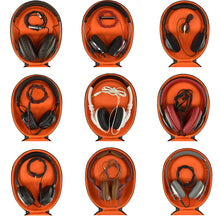 画像をギャラリービューアに読み込む, Geekria UltraShell ケース 交換用 保護 用の ハードケース ハードシェルトラベルキャリングバッグ アクセサリー用のスペースがあり (赤)