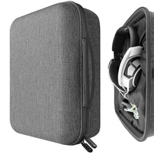 画像をギャラリービューアに読み込む, Geekria UltraShell ケース 適合 Sennheiser HD800, HD820, AKG Q701, Beyerdynamic DT990, T1, ATH W3000ANV, Hifiman HE-560 ヘッドホンに対応 交換 保護 用のハードケース ハードシェルトラベルキャリングバッグ アクセサリー用のスペースがあり