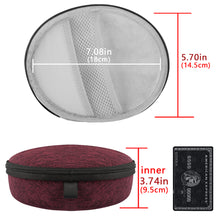 画像をギャラリービューアに読み込む, Geekria UltraShell ケース 互換性あ Beats Studio3.0 Wireless, Studio2.0, Studio ヘッドホンに対応 交換 保護 用のハードケース ハードシェルトラベルキャリングバッグ アクセサリー用のスペースがあり(クリムゾン)