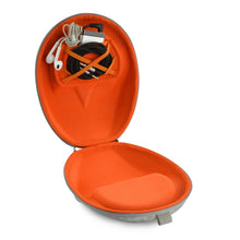 画像をギャラリービューアに読み込む, Geekria Shield ケース 交換用 Solo3.0, Solo2.0, Solo Pro, SoloHD, EP, Mixr ヘッドホンに対応 交換 保護 用の ハードケース ハードシェルトラベルキャリングバッグ アクセサリー用のスペースがあり (シルバーダイヤモンド)