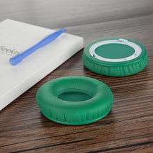 画像をギャラリービューアに読み込む, Geekria QuickFit Protein Leather 互換性 イヤーパッド SoloHD On-Ear ヘッドホンに対応 イヤパッド/イヤークッション/イヤーカップ (Green)