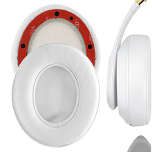 画像をギャラリービューアに読み込む, Geekria Elite イヤーパッド 互換性 パッド Beats Studio 3 Wireless, Studio 3.0 Wireless (A1914) ヘッドホンに対応 イヤパッド/イヤークッション/イヤーカップ (シープスキン / 白い)