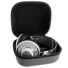画像をギャラリービューアに読み込む, AKG Q701 K701 K240 Beyerdynamic DT990 T1 Sennheiser HD650 HD600等対応ヘッドホンケース ヘッドホンキャリングケース バッグ(モロッコ革)