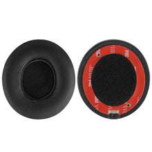 画像をギャラリービューアに読み込む, Geekria QuickFit イヤーパッド 互換性 パッド ビーツバイドクタードレ Beats Solo 2 Wireless, Solo2.0 Wireless (B0534) On-Ear ヘッドホンに対応 イヤパッド/イヤークッション/イヤーカップ ( プロテインレザー / ブラック)