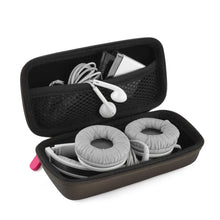 画像をギャラリービューアに読み込む, Sennheiser PX100, PX200, PX80等対応ヘッドホンケース ヘッドホンキャリングケース バッグ(ブラウン)