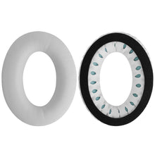 画像をギャラリービューアに読み込む, Geekria QuickFit イヤーパッド 互換性 パッド Bose QuietComfort QC25 Acoustic Noise Cancelling ヘッドホンに対応 イヤパッド/イヤークッション/イヤーカップ (プロテインレザー / 白い )