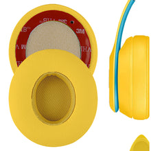 画像をギャラリービューアに読み込む, Geekria QuickFit イヤーパッド 互換性 パッド Beats Solo 3 Wireless, Solo 3.0 Wireless (A1796) ヘッドホンに対応 イヤパッド/イヤークッション/イヤーカップ (プロテインレザー / クラブイエロー)