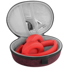 画像をギャラリービューアに読み込む, Geekria UltraShell ケース 互換性あ Beats Studio3.0 Wireless, Studio2.0, Studio ヘッドホンに対応 交換 保護 用のハードケース ハードシェルトラベルキャリングバッグ アクセサリー用のスペースがあり(クリムゾン)
