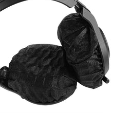 画像をギャラリービューアに読み込む, Geekria カバー 20個入(10ペア) ヘッドホンカバー 劣化防止、防塵 イヤーパッドカバー ストレッチニット 11-16CM ヘッドホン用 不織布 (大型 / ブラック)