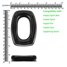 画像をギャラリービューアに読み込む, Geekria イヤーパッド Sport 互換性 パッド Howard Leight Impact Sport, Pro, Sync, Leightning ヘッドホンに対応 パッド イヤー / イヤーカップ ( 冷却ジェル / ブラック)