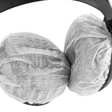 画像をギャラリービューアに読み込む, Geekria カバー 20個入(10ペア) ヘッドホンカバー 劣化防止、防塵 イヤーパッドカバー ストレッチニット 11-16CM ヘッドホン用 不織布 (大型 / ホワイト)