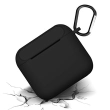 画像をギャラリービューアに読み込む, Geekria シリコンカバー Skullcandy Indy (Skullcandy 完全ワイヤレスイヤフォン Indy)用 カバー 高品質 シリコンケース 保護ケース 全面保護カバー 耐衝撃 軽量小型 落下防止 装着充電可能 防水 カラビナ付きブラック