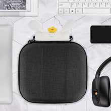 画像をギャラリービューアに読み込む, Geekria Shield ヘッドホンケース スティールシリーズ SteelSeries Arctis Nova Pro、ソニー Sony WH-1000XM5、ジェイビーエル JBL Tour ONE M3 対応 ケース 交換用ハードシェル トラベルキャリーバッグ ケーブル収納付き (ダークグレー)
