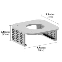 画像をギャラリービューアに読み込む, Geekria マウント Apple Mac mini M4 2024 / Mac Mini M4 Pro 対応 壁掛け デスク下 マウント デスクトップ スタンド 壁マウント VESA モニター マウント プラスチックブラケットアクセサリー (シルバー)
