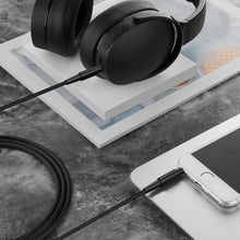 画像をギャラリービューアに読み込む, Geekria ケーブル 互換性 オーディオコード スカルキャンディ Skullcandy Crusher Evo, Hesh 3, Hesh2, Riff 2 ヘッドホンケーブル、3.5mm に適合する インラインマイクと音量コントロール 1.7m
