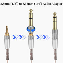 画像をギャラリービューアに読み込む, Geekria Apollo オーディオケーブル Sennheiser HD599、HD598、HD620S、HD550、HD505 対応 2.5mm - 3.5mm/6.35mm Hi-Res オーディオファイルヘッドホン交換用コード (6.5フィート)
