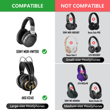 画像をギャラリービューアに読み込む, Geekria カバー 200個入(100ペア) ヘッドホンカバー 不織布 使い捨て イヤーパッドカバー ストレッチニット 大型オーバーイヤー ヘッドホン用 劣化防止、防塵 (大 / ホワイト)
