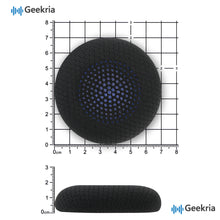 画像をギャラリービューアに読み込む, Geekria イヤーパッド Comfort 互換性 パッド アンカー Anker Powerconf H700, H500 ヘッドホンに対応 パッド イヤー / イヤーカップ メッシュファブリック (ファブリックブラック)
