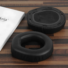 画像をギャラリービューアに読み込む, Geekria イヤーパッド QuickFit 互換性 パッド レイザー ジェイビーエル JBL Quantum 200, Quantum 300 ヘッドホンに対応 パッド イヤー / イヤーカップ プロテインレザー (黒)
