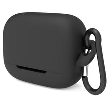 画像をギャラリービューアに読み込む, Geekria シリコン カバー 互換性 カバー アンカー Anker Soundcore K20i 対応 True Wireless Earbuds 充電ケースカバー 外装カバー キーホルダーフック付き、充電ポートアクセス可能 (黒)
