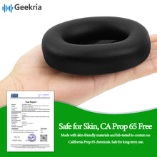 画像をギャラリービューアに読み込む, Geekria イヤーパッド SNAP マグネチック 互換性 パッド ビーツバイドクタードレ Beats Studio Pro ヘッドホンに対応 パッド イヤー / イヤーカップ プロテインレザー (ブラック, 1組)
