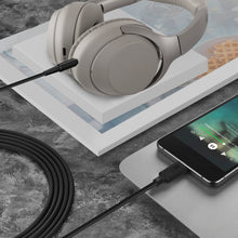 画像をギャラリービューアに読み込む, Geekria ケーブル USB-C Digital to Audio 互換性 オーディオコード ソニー Sony WH-ULT900N WH-1000XM5 WH-XB920N ヘッドホンケーブル、3.5mm AUX に適合するインラインマイクと音量コントロール 1.2m
