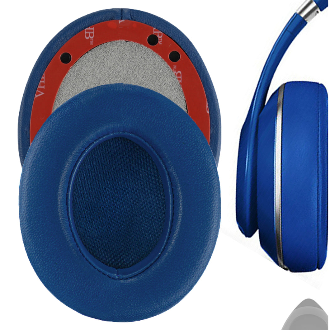 Geekria Elite イヤーパッド 互換性 パッド ビーツバイドクタードレ Beats Studio 2 (B0501) ヘッドホンに対応 イヤパッド/イヤークッション/イヤーカップ ( シープスキン / 青 )