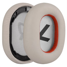 画像をギャラリービューアに読み込む, Geekria イヤーパッド QuickFit 互換性 パッド プラントロニクス Plantronics BackBeat PRO 2, BackBeat PRO 2 Special Edition, Voyager 8200 UC ヘッドホンに対応 パッド イヤー / イヤーカップ (プロテインレザー / 白い / 赤)
