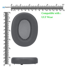 画像をギャラリービューアに読み込む, Geekria イヤーパッド QuickFit 互換性 パッド ソニー Sony ULT WEAR, WH-ULT900N ヘッドホンに対応 パッド イヤー / イヤーカップ プロテインレザー (チタングレー)
