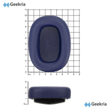 画像をギャラリービューアに読み込む, Geekria イヤーパッド 互換性 パッド グアンドオルフセンBowers &amp; Wilkins PX7 S3ヘッドホンに対応 パッド イヤー / イヤーカップ プロテインレザー (インディゴブルー)

