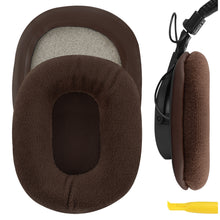 画像をギャラリービューアに読み込む, Geekria イヤーパッド Comfort 互換性 パッド ソニー SONY MDR-7506, MDR-V6, MDR-CD900ST ヘッドホンに対応 パッド イヤー / イヤーカップ ( ベロア / 褐色 )
