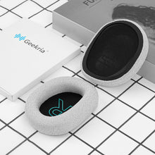画像をギャラリービューアに読み込む, Geekria メッシュ イヤーパッド 対応 Logitech G522 Lightspeed Wireless, Astro A20X ゲーミングヘッドホン 交換用 イヤークッション リペアパーツ (グレー)
