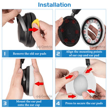 画像をギャラリービューアに読み込む, Geekria イヤーパッド QuickFit 互換性 パッド ボーズ Bose QuietComfort Ultra ヘッドホンに対応 パッド イヤー / イヤーカップ プロテインレザー (ディーププラム)
