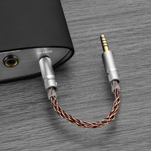 画像をギャラリービューアに読み込む, Geekria Apollo 4.4mmバランスケーブル、単結晶銅5極オス-オスアップグレードコード、8ストランド6N OCC、iFi DAC、アンプ、音楽プレーヤーに対応 (18cm)
