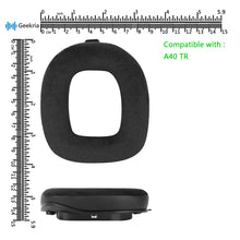 画像をギャラリービューアに読み込む, Geekria イヤーパッド Comfort 互換性 パッド Astro A40 TR ヘッドホンに対応 パッド イヤー / イヤーカップ (ハイブリッドベロア / 黒)
